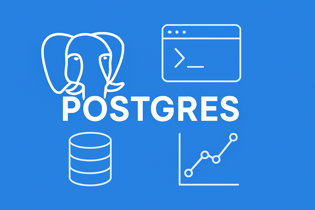 PostgreSQL: Konsole starten und die wichtigsten Befehle im Überblick