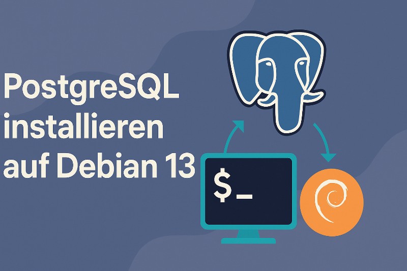 PostgreSQL unter Debian 13 installieren
