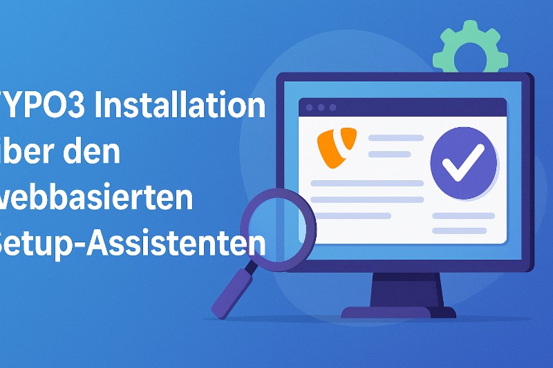 TYPO3 Installation über den webbasierten Setup-Assistenten