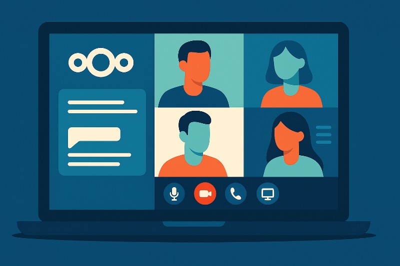 Was ist Nextcloud Talk? – Die sichere Kommunikationsplattform für Chat, Audio & Video