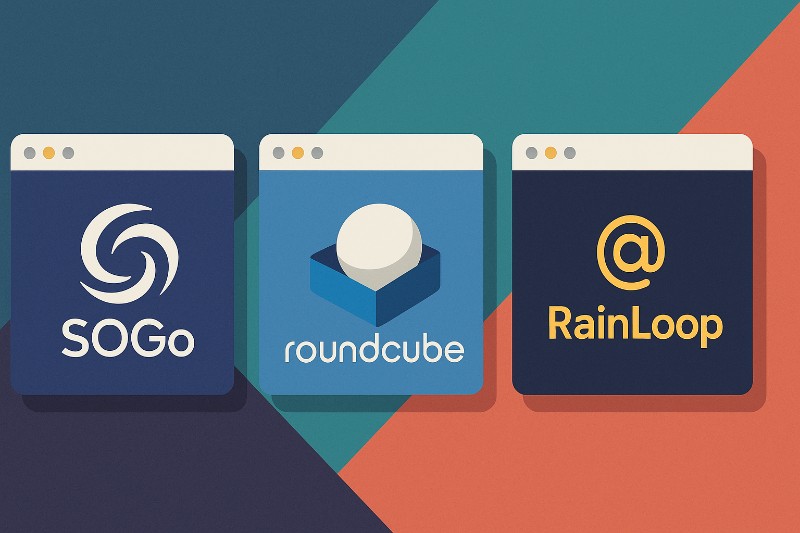 SOGo vs. Roundcube vs. Rainloop – welcher Webmail-Client passt zu dir?