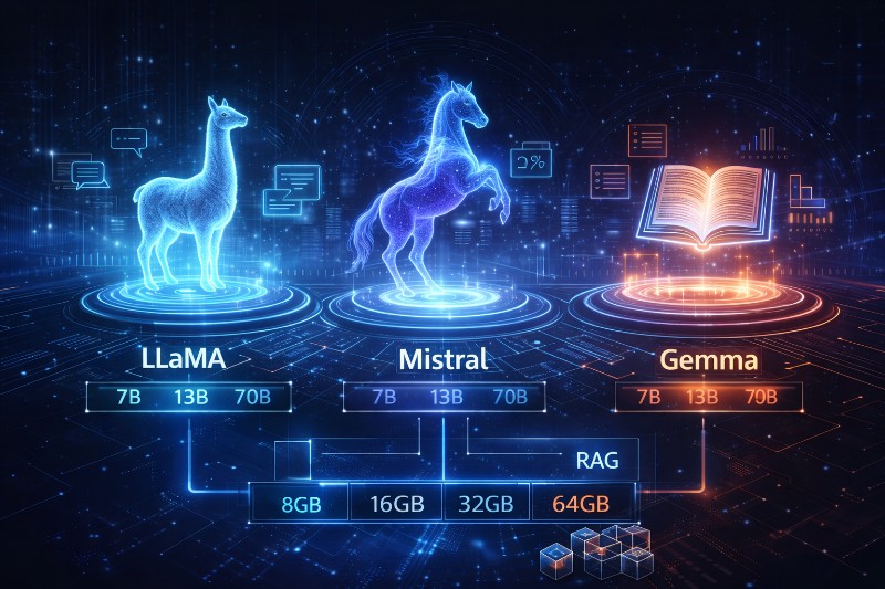 LLM-Modelle verstehen: LLaMA, Mistral, Gemma richtig auswählen