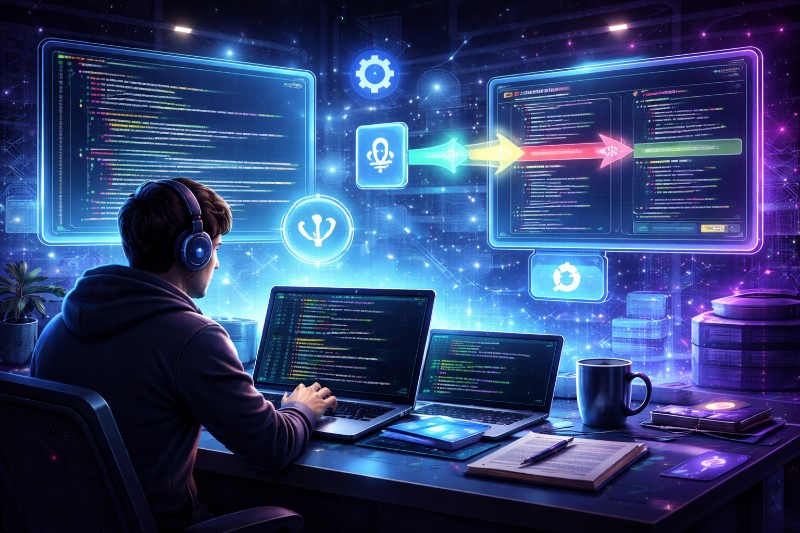 Git als Superkraft: Warum aider mit Commits und Diffs so stark ist