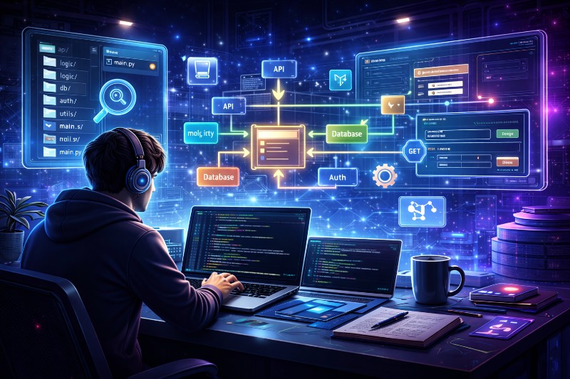 Große Projekte steuern mit aider: Architektur, Module & Migrationen