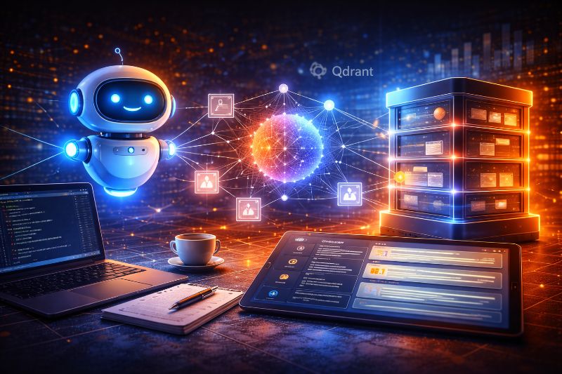 Qdrant als Gedächtnis für KI-Chatbots: RAG verständlich erklärt