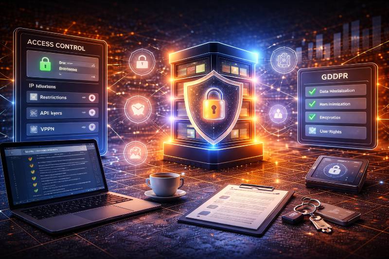 Qdrant sicher betreiben: Datenschutz, Zugriff & DSGVO