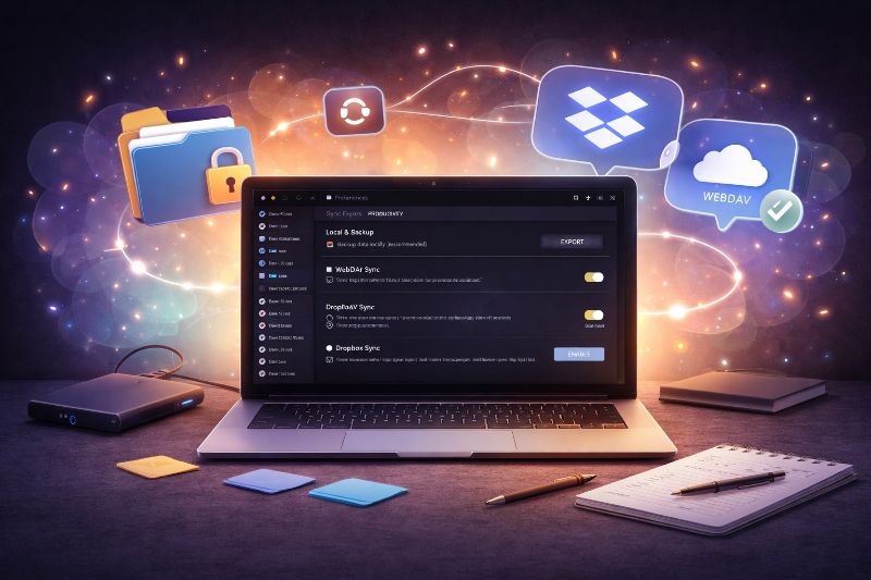 Super Productivity Backup & Sync: So sicherst du deine Daten richtig