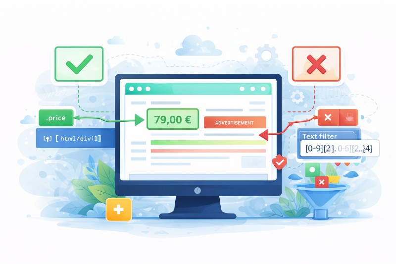 Changedetection.io optimieren: Selektoren & Filter richtig einsetzen