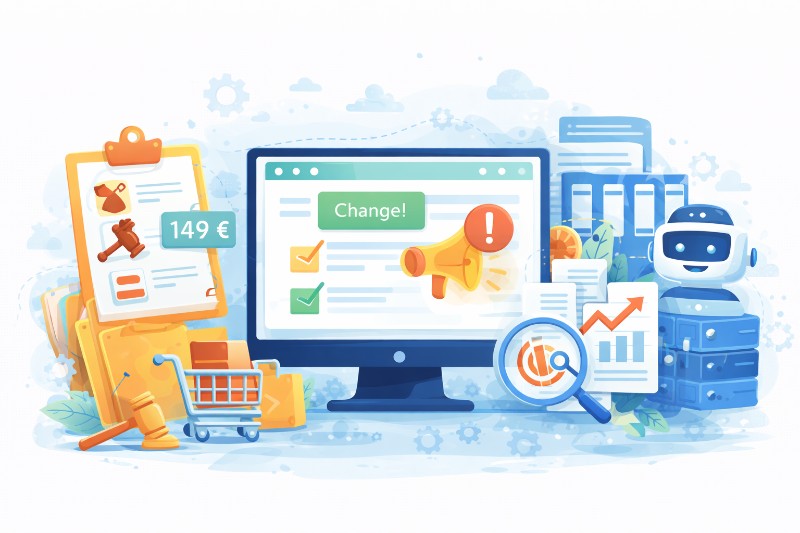 Changedetection.io Praxis: Monitoring für Business, SEO & Behörden