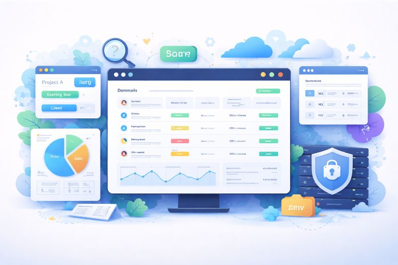 Domain Locker Oberfläche verstehen: Dashboard, Domains & Struktur erklärt