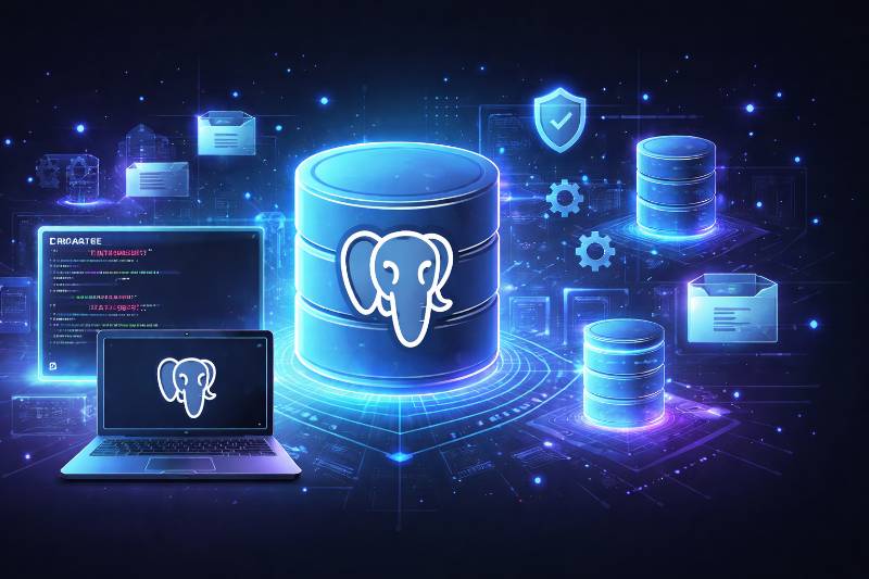 PostgreSQL: Datenbank und Benutzer über die Konsole anlegen