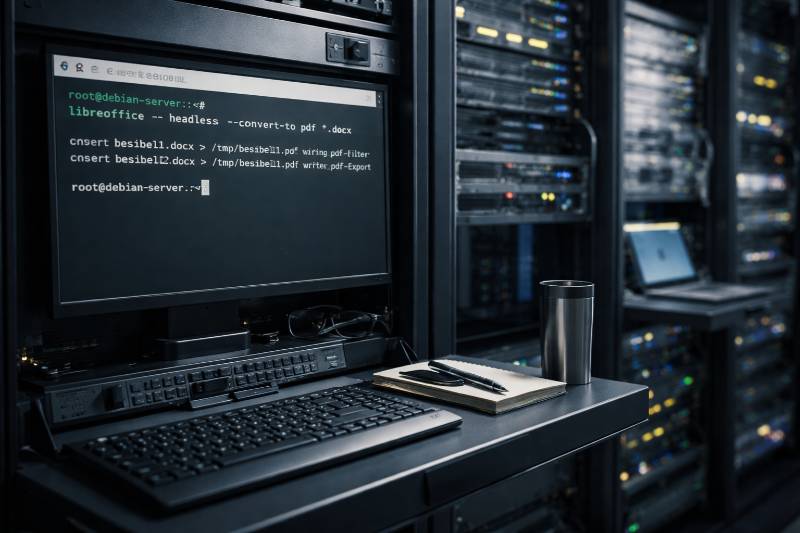 LibreOffice headless auf Debian: Dokumentenverarbeitung automatisieren wie ein Profi