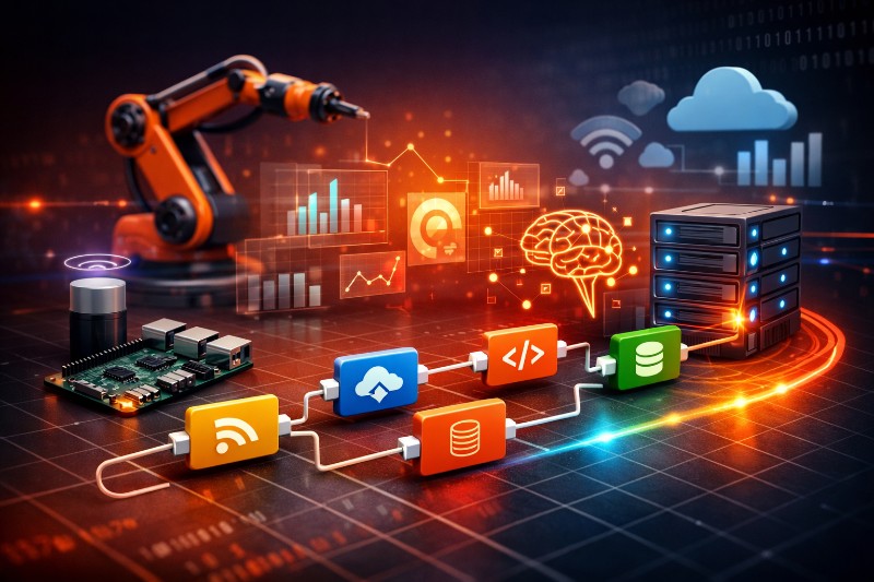 Node-RED verstehen: Einstieg in visuelle Workflows &amp; Low-Code-Automatisierung