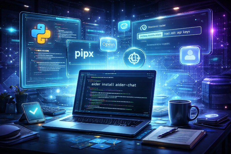aider installieren &amp; starten: In 15 Minuten produktiv mit KI-Coding
