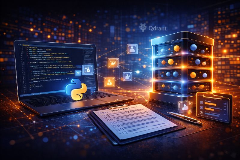 Qdrant mit Python nutzen: Vektoren speichern &amp; suchen