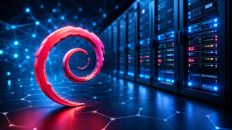 Grafik: Hostname unter Debian 13 dauerhaft ändern