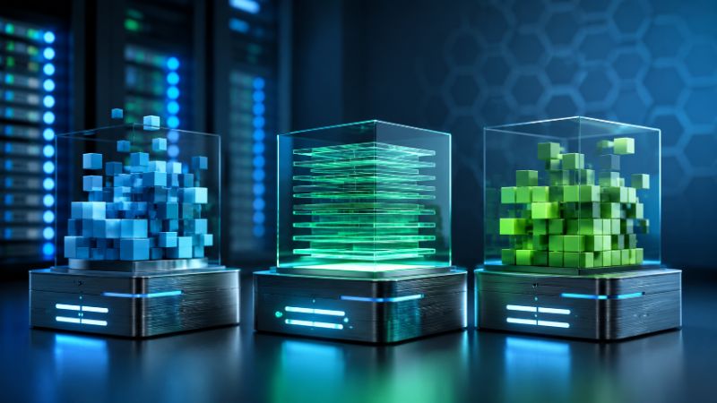 Grafik: Linux-Dateisysteme im Vergleich - ext4, XFS und Btrfs