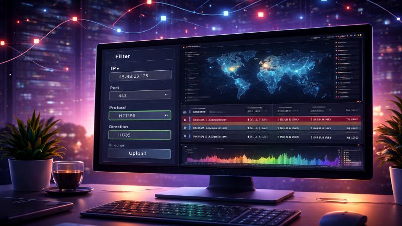 Netzwerktraffic analysieren – HTTP, DNS & echte Praxisbeispiele mit Sniffnet