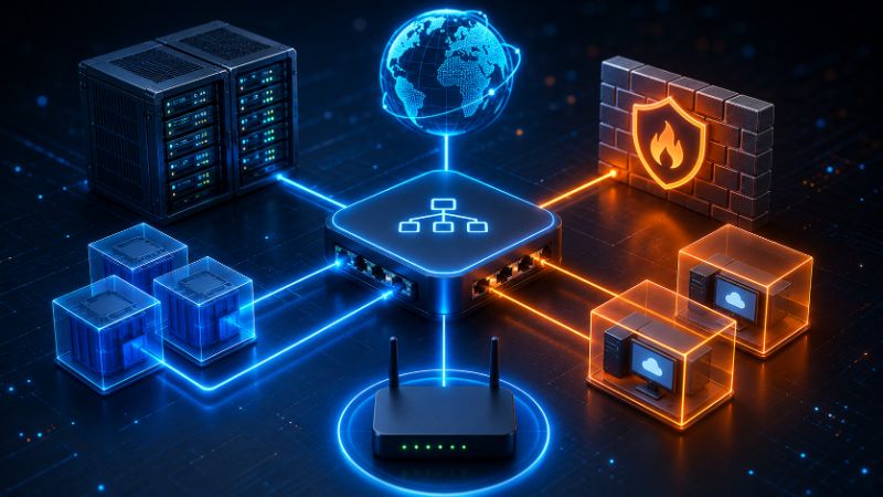 Netzwerke in Incus verstehen – Bridge, NAT, MacVLAN und OVN einfach erklärt