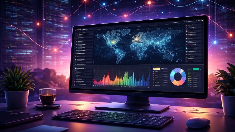 Sniffnet verstehen – Oberfläche, Dashboard & Visualisierung im Detail